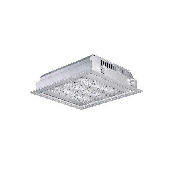 120w Led Canopy Luminaire Canopy Gas Station Light